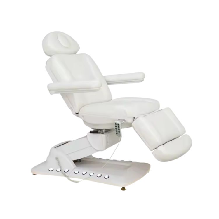 Profesjonalny fotel do zabiegów kosmetycznych z wielopunktową regulacją