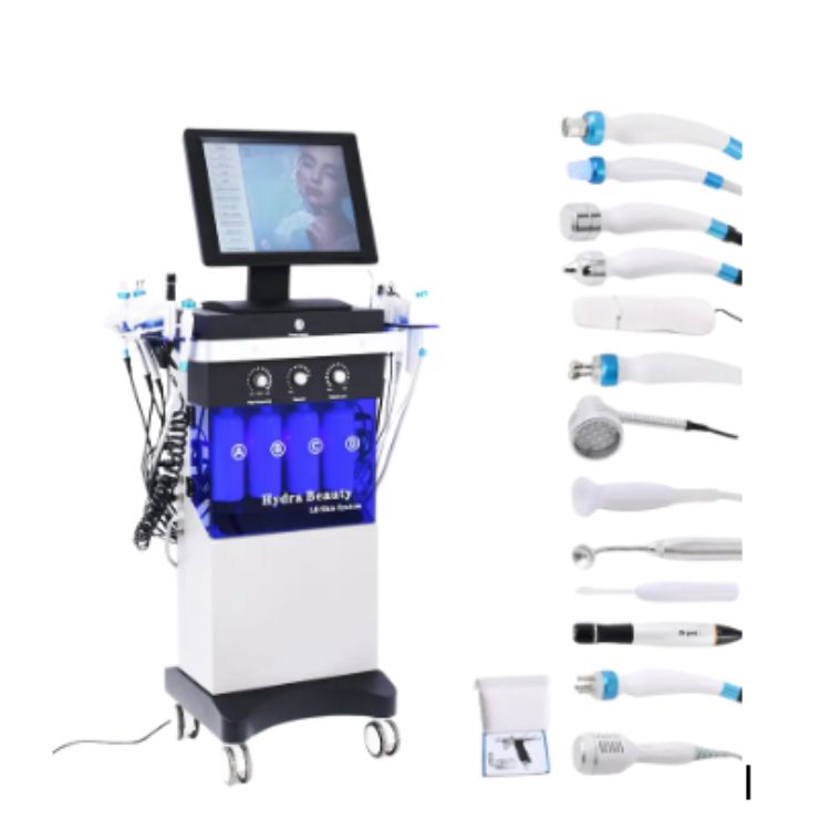 Hydra Beauty wielofunkcyjne urządzenie kosmetyczne 14w1 – Profesjonalny kombajn do zabiegów twarzy