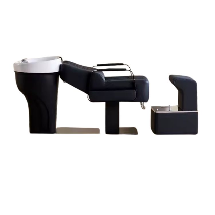 Myjnia fryzjerska COMFORT z podnóżkiem – ergonomiczna myjnia dla wymagających