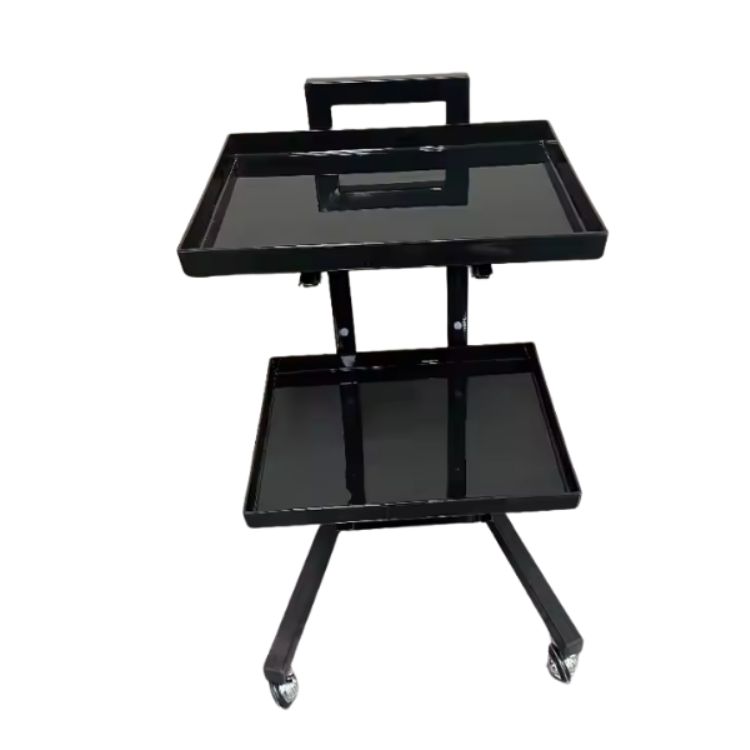 Wózek Kosmetyczny / Fryzjerski / Medyczny – składany, metalowy, na kółkach