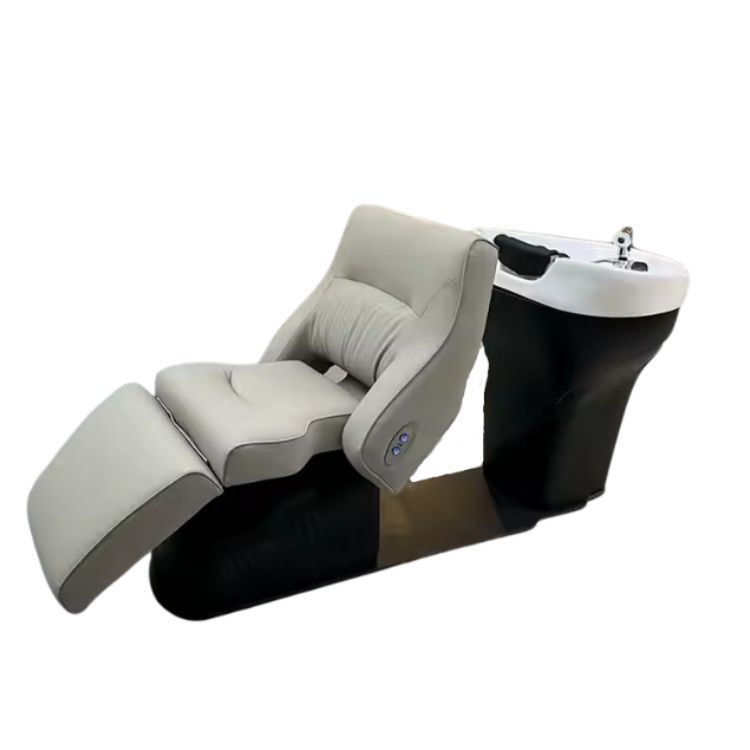 Myjnia fryzjerska SOFT TOUCH – wygodna myjnia z regulacją elektryczną i funkcją leżanki