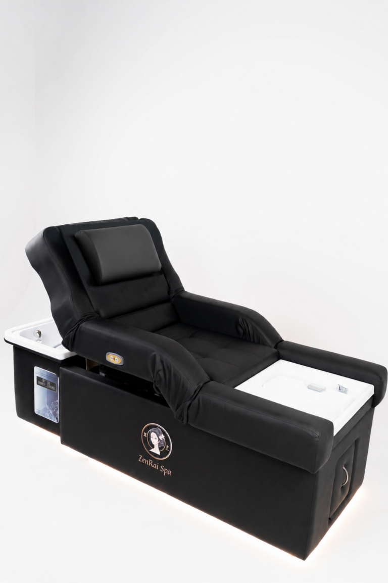 ZenRai Luxe – luksusowe łóżko Head Spa z ekskluzywnym designem i zaawansowanymi funkcjami