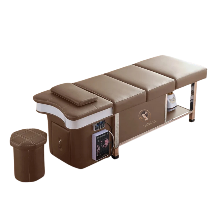 ZenRai Aqua – Profesjonalne łóżko Head Spa bez podłączenia do sieci wodno-kanalizacyjnej