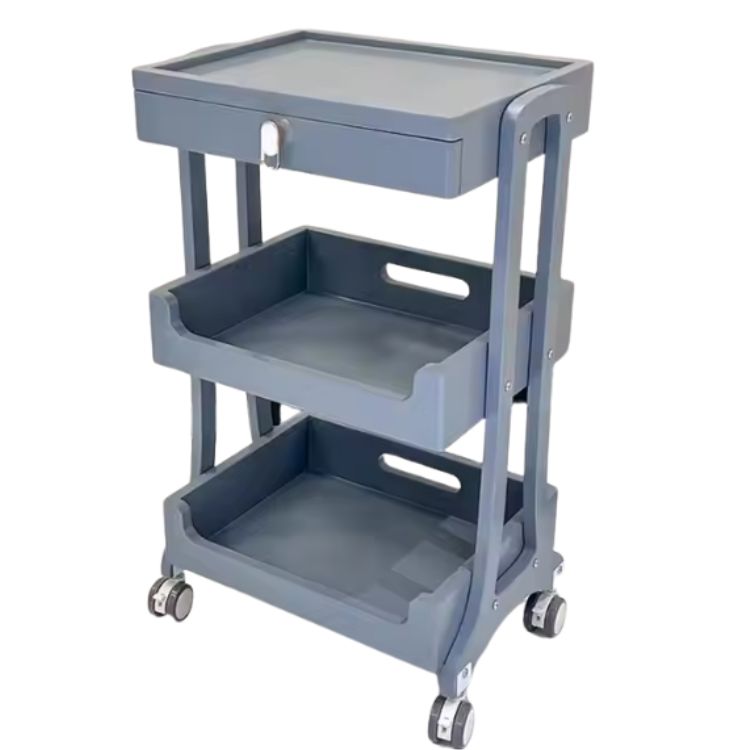 StyleTrolley – Nowoczesny Wózek do Salonu Kosmetycznego i Fryzjerskiego